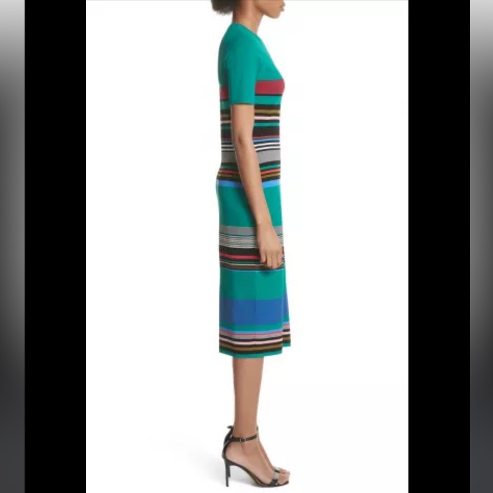 Diane Von Furstenberg striped knit dress - Picture 2 of 11
